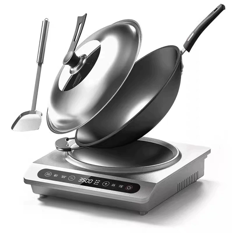 3500W業務用誘導調理器、炒め物用高出力ステンレス製卓上コ - Induction Cooker のレビューと価格