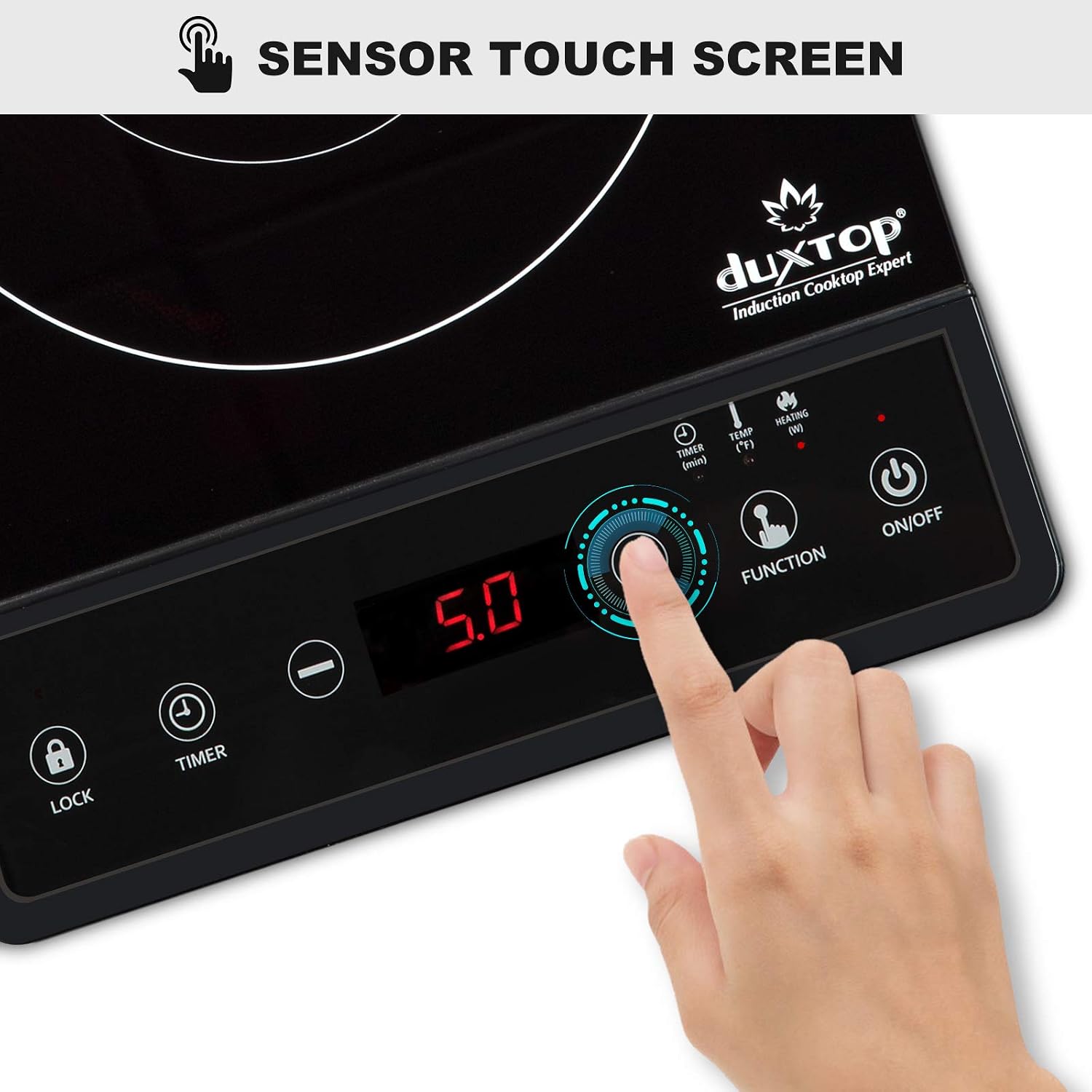 ポータブルIHクッキングヒーター、カウンタートップバーナー、 - Induction Cooktop Portable のレビューと価格